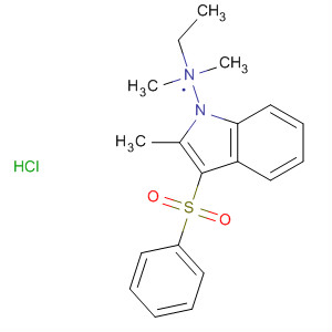 633291-92-6  1H-Indole-1-ethanamine, N,N,2-trimethyl-3-(phenylsulfonyl)-,monohydrochloride