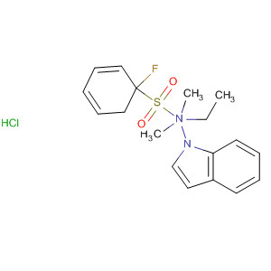 633291-93-7  1H-Indole-1-ethanamine, 3-[(3-fluorophenyl)sulfonyl]-N,N-dimethyl-,monohydrochloride