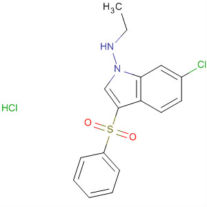 633292-11-2  1H-Indole-1-ethanamine, 6-chloro-3-(phenylsulfonyl)-,monohydrochloride