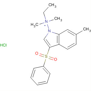 633292-16-7  1H-Indole-1-ethanamine, N,N,6-trimethyl-3-(phenylsulfonyl)-,monohydrochloride