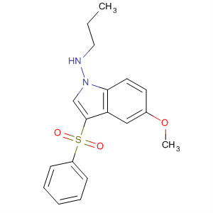 633292-40-7  1H-Indole-1-propanamine, 5-methoxy-3-(phenylsulfonyl)-