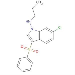 633292-41-8  1H-Indole-1-propanamine, 6-chloro-3-(phenylsulfonyl)-