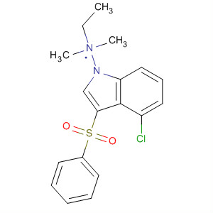 633292-49-6  1H-Indole-1-ethanamine, 4-chloro-N,N-dimethyl-3-(phenylsulfonyl)-