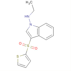 633292-53-2  1H-Indole-1-ethanamine, 3-(2-thienylsulfonyl)-