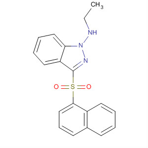 633292-65-6  1H-Indazole-1-ethanamine, 3-(1-naphthalenylsulfonyl)-
