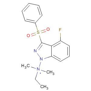 633292-78-1  1H-Indazole-1-ethanamine, 4-fluoro-N,N-dimethyl-3-(phenylsulfonyl)-