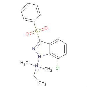 633292-81-6  1H-Indazole-1-ethanamine, 7-chloro-N,N-dimethyl-3-(phenylsulfonyl)-
