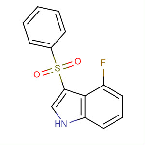 633292-85-0  1H-Indole, 4-fluoro-3-(phenylsulfonyl)-