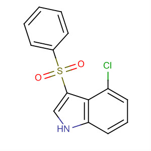 633292-87-2  1H-Indole, 4-chloro-3-(phenylsulfonyl)-