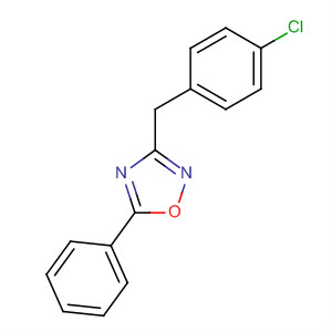 633313-94-7  1,2,4-Oxadiazole, 3-[(4-chlorophenyl)methyl]-5-phenyl-