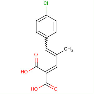 63344-49-0  Propanedioic acid, [3-(4-chlorophenyl)-2-methyl-2-propenylidene]-