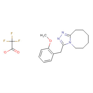 633701-05-0  1,2,4-Triazolo[4,3-a]azocine,5,6,7,8,9,10-hexahydro-3-(methoxyphenylmethyl)-,mono(trifluoroacetate)