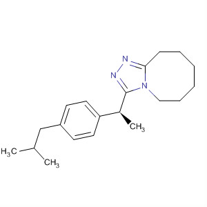 633701-24-3  1,2,4-Triazolo[4,3-a]azocine,5,6,7,8,9,10-hexahydro-3-[(1S)-1-[4-(2-methylpropyl)phenyl]ethyl]-