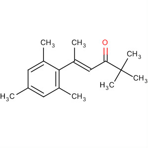 63382-87-6  4-Hexen-3-one, 2,2-dimethyl-5-(2,4,6-trimethylphenyl)-, (E)-