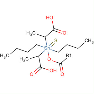 63389-59-3  Propanoic acid, 3,3'-(thioxostannylene)bis-, dibutyl ester