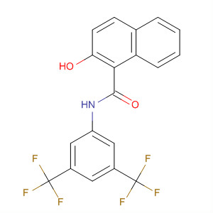 634184-99-9  1-Naphthalenecarboxamide,N-[3,5-bis(trifluoromethyl)phenyl]-2-hydroxy-
