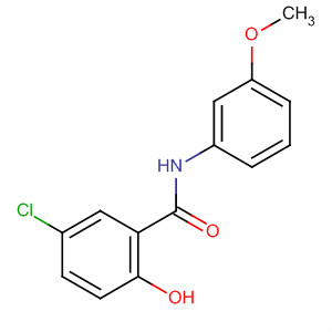 634186-52-0  Benzamide, 5-chloro-2-hydroxy-N-(3-methoxyphenyl)-
