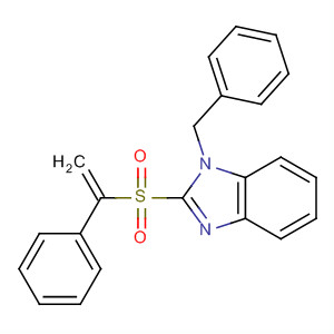 634194-06-2  1H-Benzimidazole, 2-[(1-phenylethenyl)sulfonyl]-1-(phenylmethyl)-