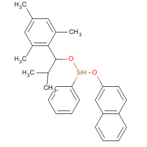 63452-05-1  Silane,[2-methyl-1-(2,4,6-trimethylphenyl)propoxy](2-naphthalenyloxy)phenyl-