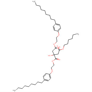 634606-53-4  1,2,3-Propanetricarboxylic acid, 2-hydroxy-, 1-hexyl2,3-bis[2-(4-nonylphenoxy)ethyl] ester
