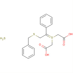 63509-03-5  Acetic acid,2,2'-[[1-phenyl-2-[(phenylmethyl)thio]ethylidene]bis(thio)]bis-