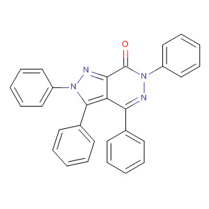 63515-00-4  7H-Pyrazolo[3,4-d]pyridazin-7-one, 2,6-dihydro-2,3,4,6-tetraphenyl-