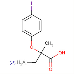 63520-64-9  Propanoic acid, 2-(4-iodophenoxy)-2-methyl-, aluminum salt