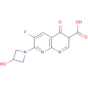 635306-37-5  1,8-Naphthyridine-3-carboxylic acid,6-fluoro-1,4-dihydro-7-(3-hydroxy-1-azetidinyl)-4-oxo-