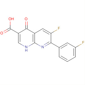 635306-47-7  1,8-Naphthyridine-3-carboxylic acid,6-fluoro-7-(3-fluorophenyl)-1,4-dihydro-4-oxo- 635306-47-7  1,8-Naphthyridine-3-carboxylic acid,6-fluoro-7-(3-fluorophenyl)-1,4-dihydro-4-oxo-