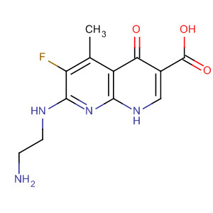 635309-37-4  1,8-Naphthyridine-3-carboxylic acid,7-[(2-aminoethyl)amino]-6-fluoro-1,4-dihydro-5-methyl-4-oxo-