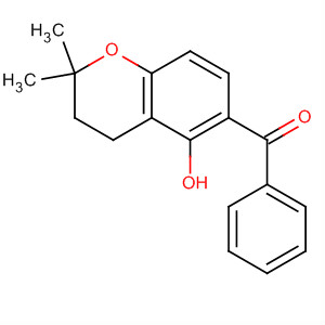 63565-10-6  Methanone,(3,4-dihydro-5-hydroxy-2,2-dimethyl-2H-1-benzopyran-6-yl)phenyl-