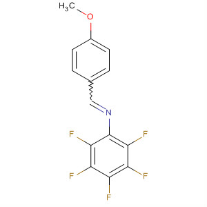 63572-15-6  Benzenamine, 2,3,4,5,6-pentafluoro-N-[(4-methoxyphenyl)methylene]-