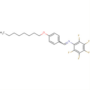 63572-22-5  Benzenamine, 2,3,4,5,6-pentafluoro-N-[[4-(octyloxy)phenyl]methylene]-