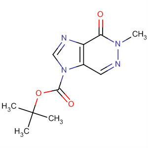 635722-44-0  1H-Imidazo[4,5-d]pyridazine-1-carboxylic acid,4,5-dihydro-5-methyl-4-oxo-, 1,1-dimethylethyl ester
