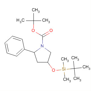 635724-49-1  1-Pyrrolidinecarboxylic acid,4-[[(1,1-dimethylethyl)dimethylsilyl]oxy]-2-phenyl-, 1,1-dimethylethylester, (2S,4S)-