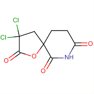 63579-94-2  1-Oxa-7-azaspiro[4.5]decane-2,6,8-trione, 3,3-dichloro-