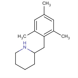 63587-50-8  Piperidine, 2-[(2,4,6-trimethylphenyl)methyl]-