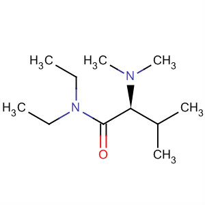 63618-32-6  Butanamide, 2-(dimethylamino)-N,N-diethyl-3-methyl-, (S)-