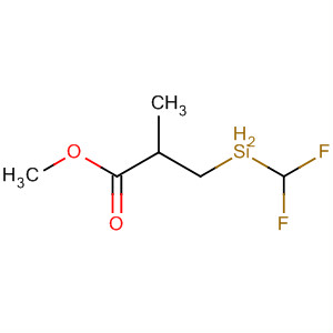 63620-08-6  Propanoic acid, 3-(difluoromethylsilyl)-2-methyl-, methyl ester