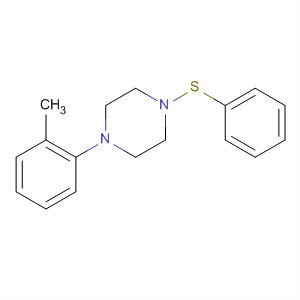 63633-93-2  Piperazine, 1-(2-methylphenyl)-4-(phenylthio)-