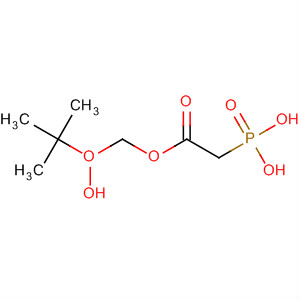 63636-66-8  Acetic acid, phosphono-, 1-[[(1,1-dimethylethyl)dioxy]methyl] ester