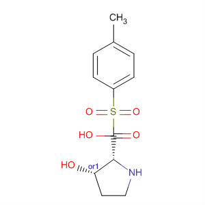 63640-15-3  D-Proline, 3-hydroxy-1-[(4-methylphenyl)sulfonyl]-, (3S)-rel-