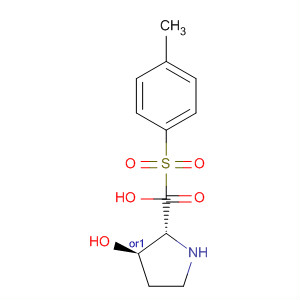 63640-16-4  D-Proline, 3-hydroxy-1-[(4-methylphenyl)sulfonyl]-, (3R)-rel-