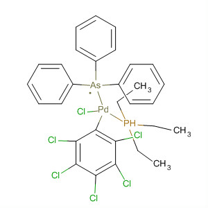 63643-17-4  Palladium,chloro(pentachlorophenyl)(triethylphosphine)(triphenylarsine)-