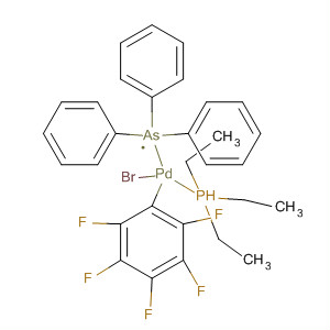 63643-27-6  Palladium,bromo(pentafluorophenyl)(triethylphosphine)(triphenylarsine)-