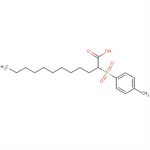 63645-68-1  Dodecanoic acid, 2-[(4-methylphenyl)sulfonyl]-