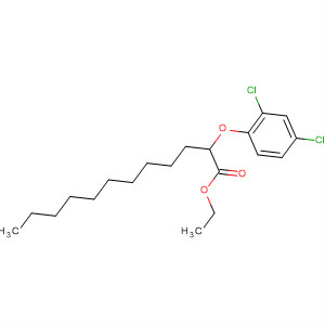 63645-85-2  Dodecanoic acid, 2-(2,4-dichlorophenoxy)-, ethyl ester