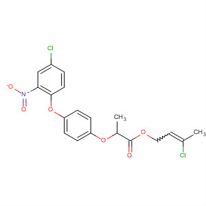 63651-72-9  Propanoic acid, 2-[4-(4-chloro-2-nitrophenoxy)phenoxy]-,3-chloro-2-butenyl ester