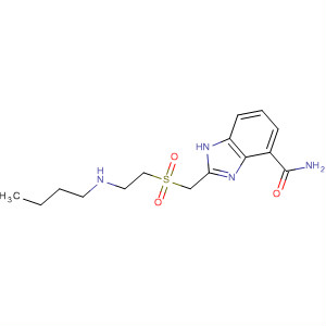 636574-14-6  1H-Benzimidazole-4-carboxamide,2-[[[2-(butylamino)ethyl]sulfonyl]methyl]-