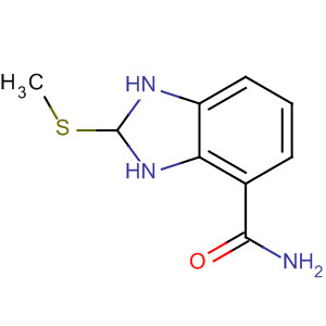 636574-47-5  1H-Benzimidazole-4-carboxamide, 2,3-dihydro-2-(methylthio)-